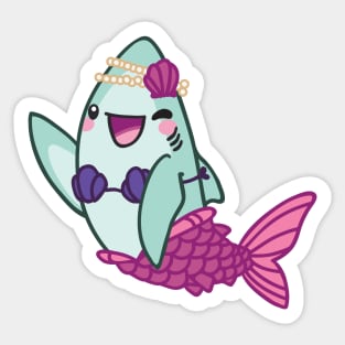 Byte's Costume: Mermaid Sticker